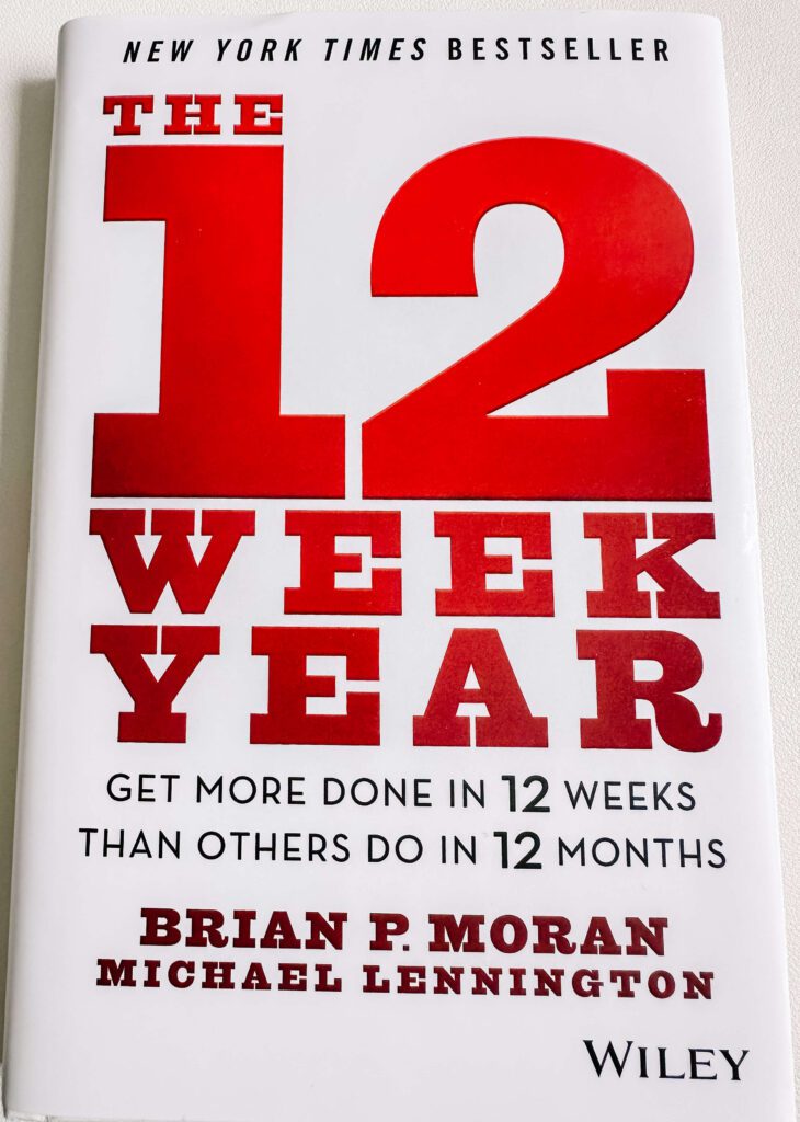 the 12 week year book cover